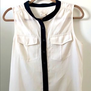 J Crew Sleeveless Blouse